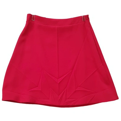 Pre-owned Georgia Hardinge Mid-length Skirt In Red