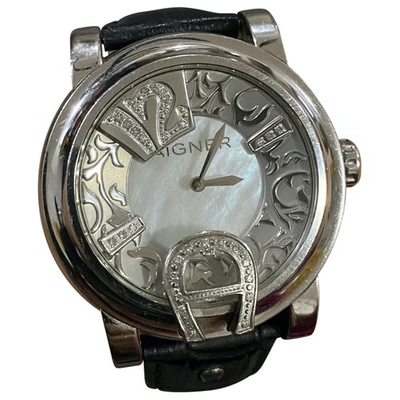 Pre-owned Aigner Watch In Black