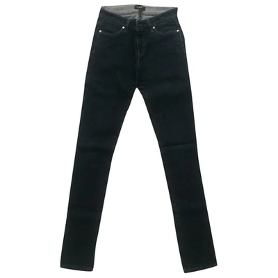 Pre-owned Byblos Slim Jeans In Blue