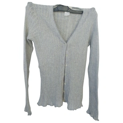 Pre-owned Max & Co Cashmere Cardigan In Grey