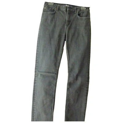 Pre-owned Boden Straight Jeans In Black