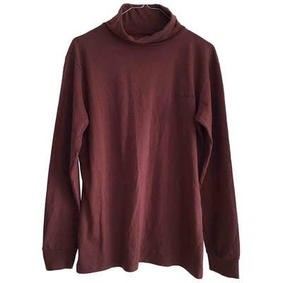 Pre-owned Ted Lapidus Knitwear In Brown
