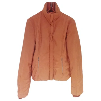 Pre-owned Max & Co Short Vest In Orange