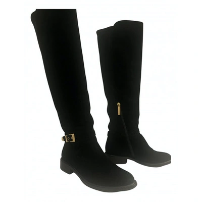 Pre-owned Luciano Padovan Boots In Black