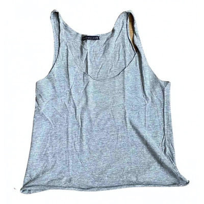 Pre-owned Berenice Vest In Grey