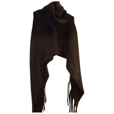 Pre-owned Dixie Wool Scarf In Grey