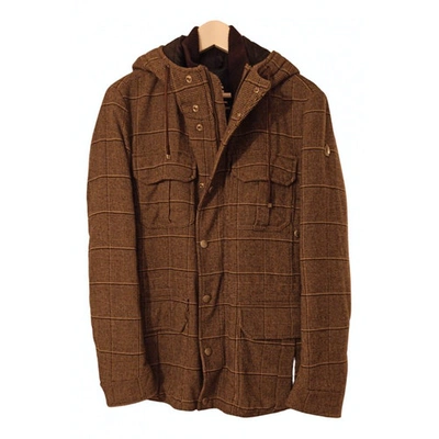 Pre-owned Marina Yachting Wool Jacket In Brown