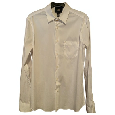 Pre-owned Class Cavalli Shirt In White