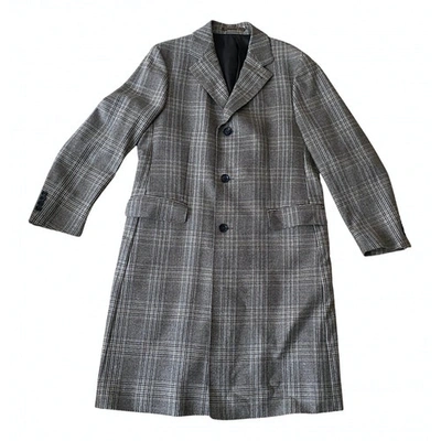 Pre-owned Aigner Brown Wool Coat