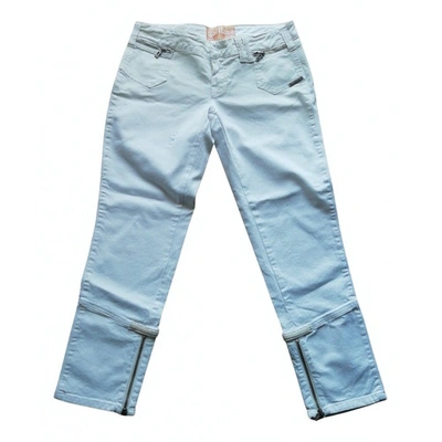 Pre-owned Galliano Trousers In Grey