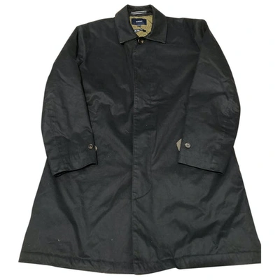 Pre-owned Gant Trenchcoat In Black