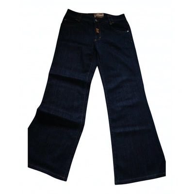 Pre-owned Galliano Large Jeans In Navy