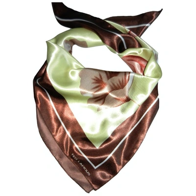 Pre-owned Ted Lapidus Scarf In Gold