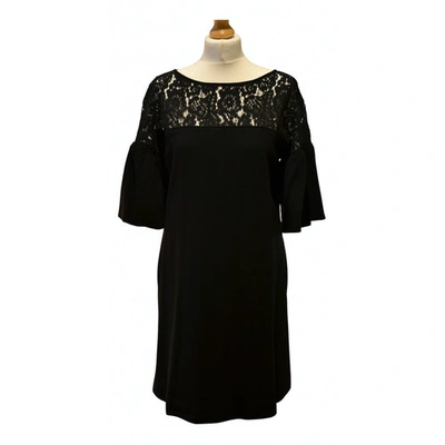 Pre-owned Goat Wool Mid-length Dress In Black