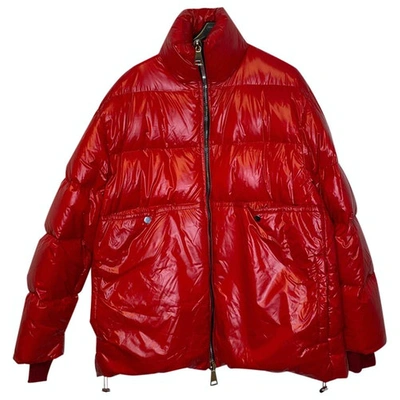 Pre-owned Khrisjoy Puffer In Red