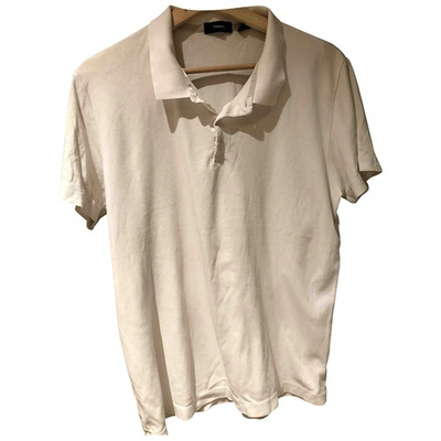 Pre-owned Theory Polo Shirt In White