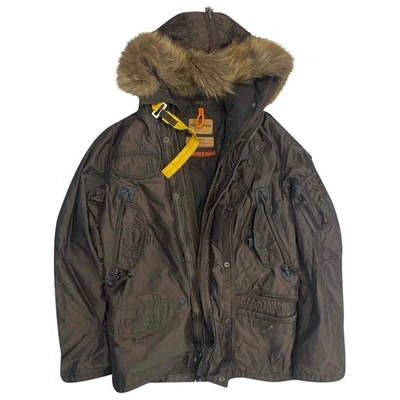 Pre-owned Parajumpers Brown Polyester Coat