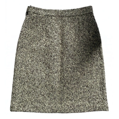 Pre-owned Michael Kors Wool Mini Skirt In Brown