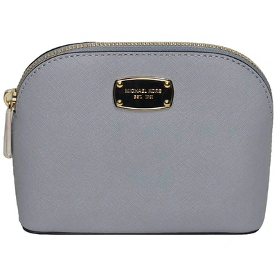 Pre-owned Michael Kors Leather Purse In Blue