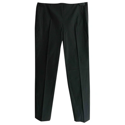 Pre-owned Maliparmi Trousers In Black
