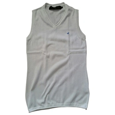 Pre-owned Brooksfield Vest In White