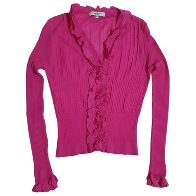 Pre-owned Anne Fontaine Pink Cotton Knitwear
