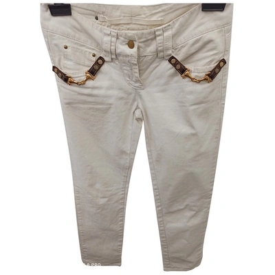 Pre-owned Coast Weber & Ahaus Slim Jeans In White