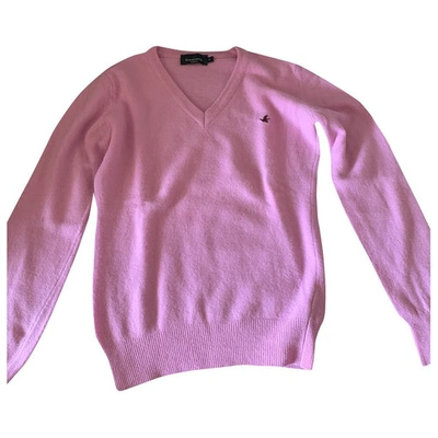 Pre-owned Brooksfield Wool Jumper In Pink
