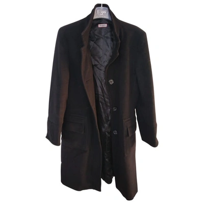 Pre-owned Max & Co Cashmere Coat In Black