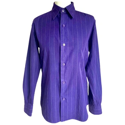 Pre-owned Agnès B. Shirt In Purple