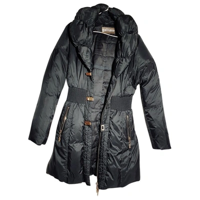 Pre-owned Galliano Puffer In Black