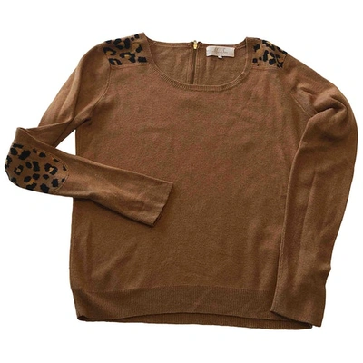 Pre-owned Marie Sixtine Wool Jumper In Camel