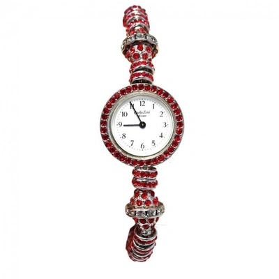 Pre-owned Carlo Zini Watch In Red