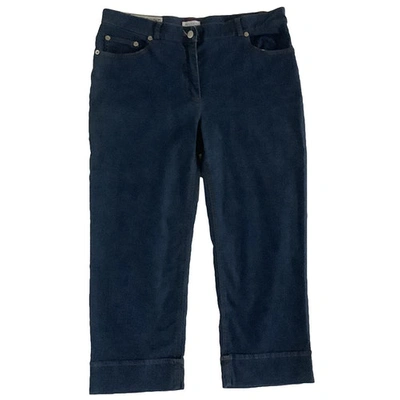 Pre-owned Max & Co Short Jeans In Blue