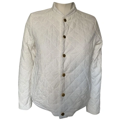 Pre-owned Des Petits Hauts Jacket In White