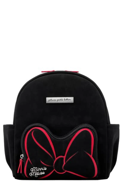 Petunia Pickle Bottom Babies' Mini Backpack In Minnie Mouse Leatherette