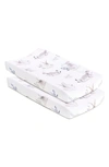 OILO COTTONTAIL 2-PACK JERSEY CHANGING PAD COVERS,CPC-COT-2