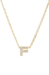 NADRI INITIAL PENDANT NECKLACE,NN32392GCGB