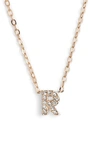 NADRI INITIAL PENDANT NECKLACE,NN32404VCGB