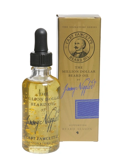 Captain Fawcett Million Dollar Beard Oil By Jimmy Niggles In White