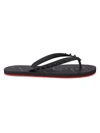 Christian Louboutin Super Loubi Flip Black Thong Sandals Women In Black