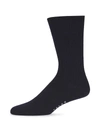 Falke Lhasa Ribbed Socks In Dark Navy