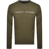 TOMMY HILFIGER TOMMY HILFIGER CREW NECK SWEATSHIRT GREEN