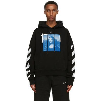 Off-white Mona Lisa Print Sweatshirt In Black