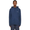 BALENCIAGA NAVY BB MEDIUM FIT HOODIE