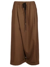 MARNI MARNI DRAWSTRING WIDE LEG TROUSERS