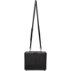 BALENCIAGA BLACK BB LUNCH BOX BAG