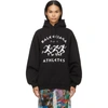 Balenciaga Marathon Graphic-print Hoodie In Black | ModeSens