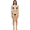 AGENT PROVOCATEUR BLACK & WHITE MAZZY BIKINI