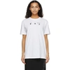 OFF-WHITE WHITE 'PEACE WORLDWIDE' T-SHIRT